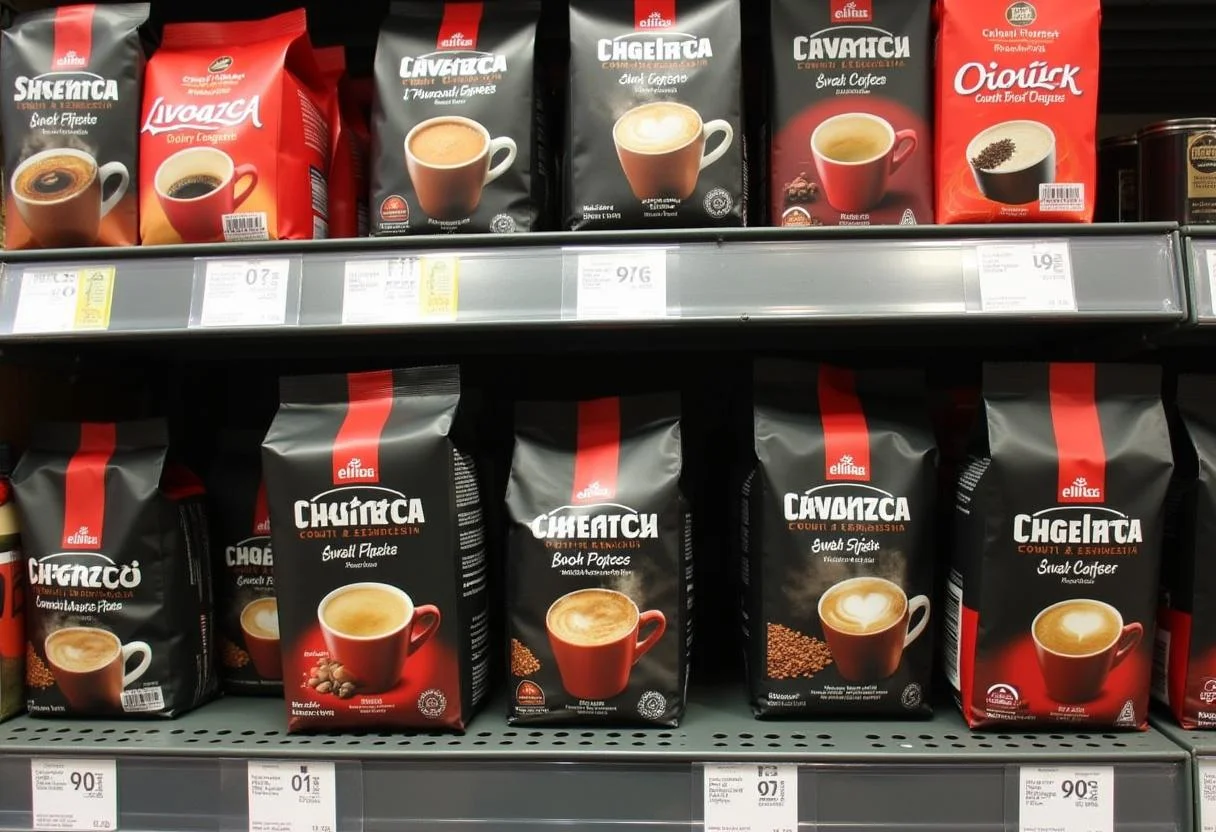 Günstige Melitta Kaffee Angebote im Lidl und andere Kaffeemarken im Angebot.