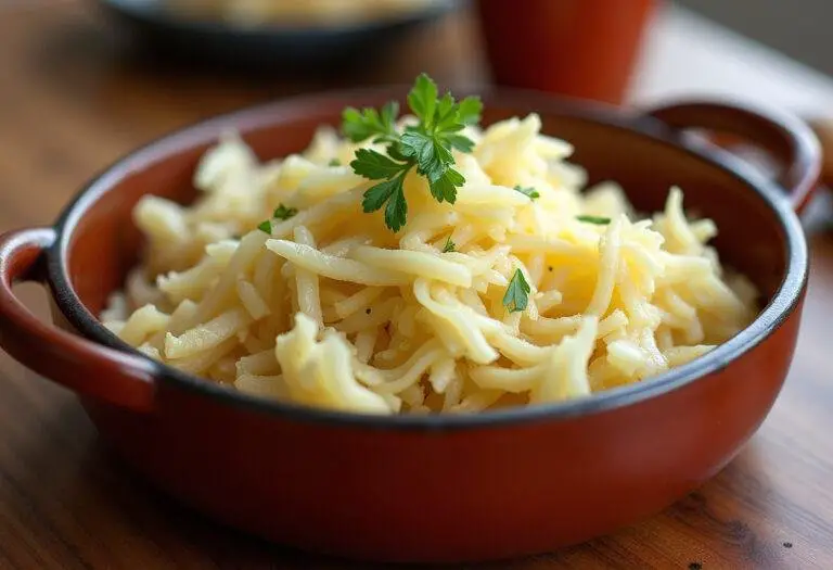 Delicious homemade Weltbestes Sauerkraut served in a bowl, perfect for traditional dishes.