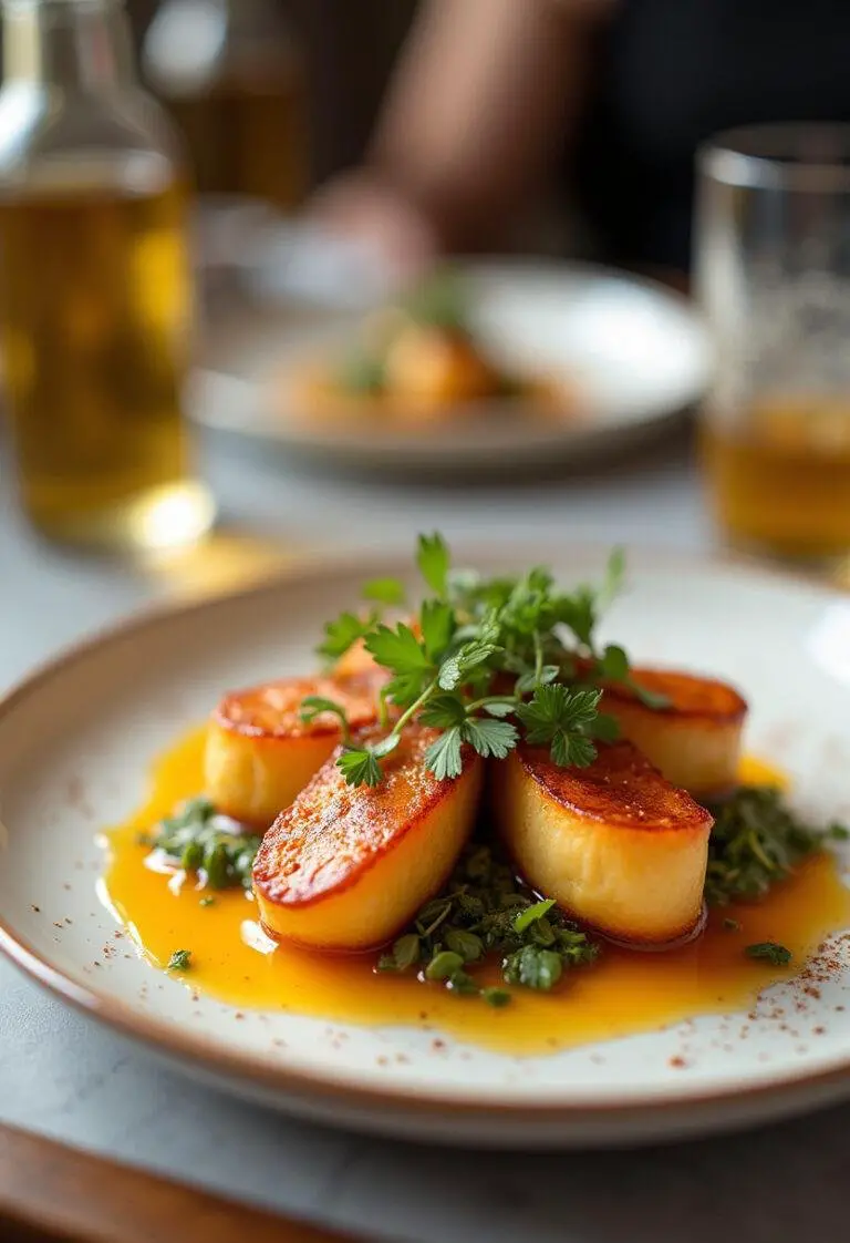 Delicious Zesty Saure Zipfel served with vinegar sauce, perfect for enjoying with family and friends.