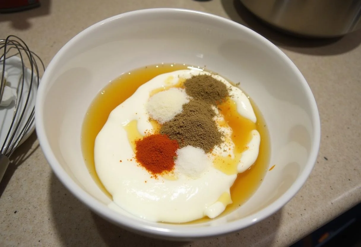 Einfache Hähnchen Marinade mit Joghurt und Honig für saftiges Grillen.