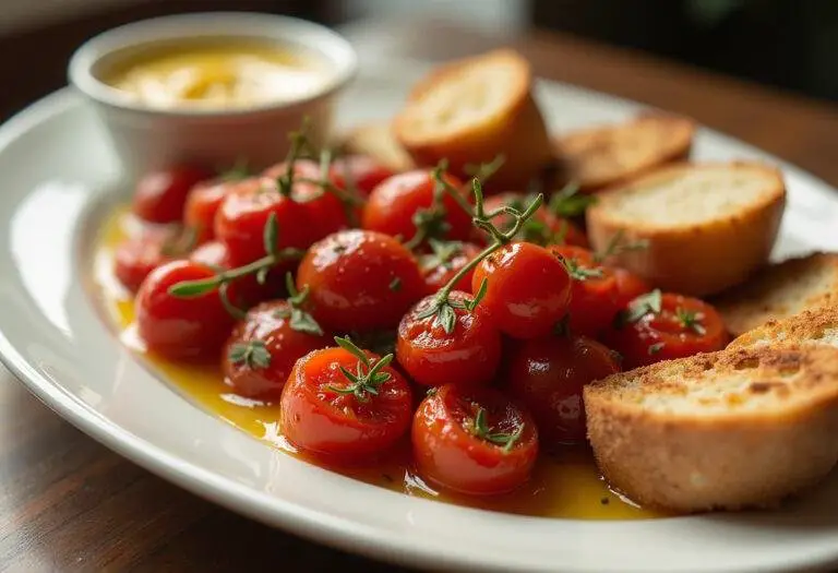 Fertige getrocknete Tomaten in Öl, ideal als Vorspeise oder Dip getrocknete tomaten.