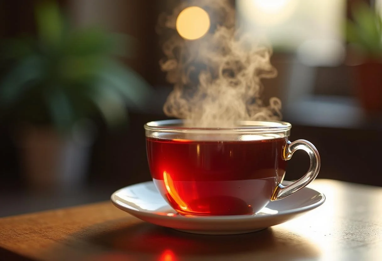 Optimale Ziehzeit für schwarzen Tee, um die Koffeinwirkung und Gesundheitsvorteile zu gewährleisten.