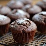 Finished leckere Banane Schoko Muffins ready to enjoy, perfect for any occasion.
