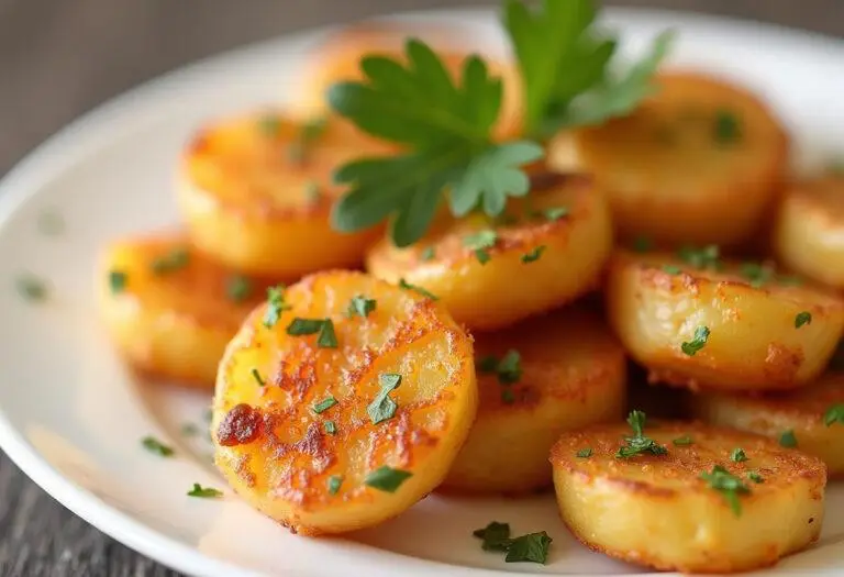 Vielseitig verwendete Bratkartoffeln aus der Heißluftfritteuse, perfekt für jedes Gericht.
