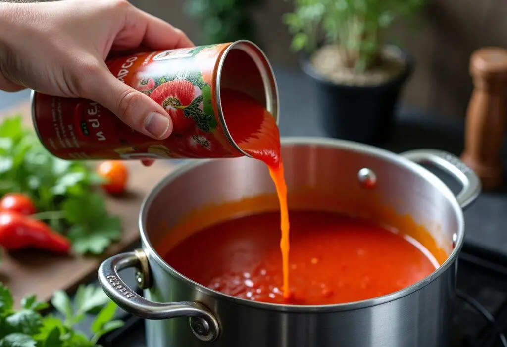 Schnelle Tomatensuppe aus Passierten Tomaten Rezept - Traditionsküche
