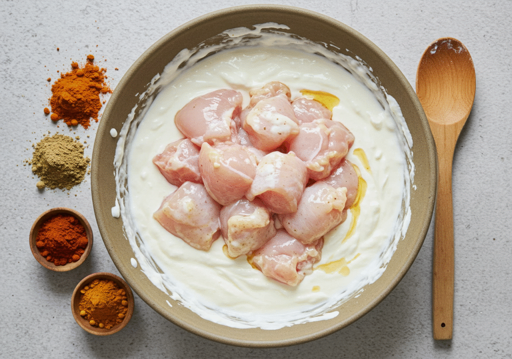 Joghurt Marinade für Hähnchen Indisch - Traditionsküche Joghurt Marinade für Hähnchen Indisch - Traditionsküche