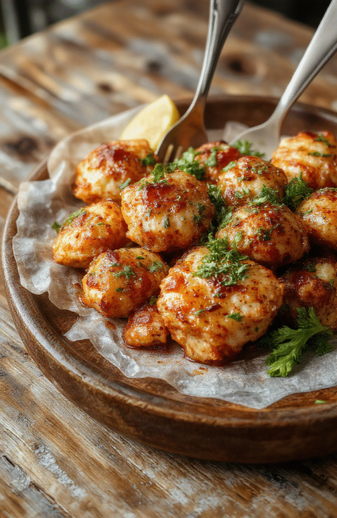 Frisches, cremiges Paprika-Zucchini-Hähnchen auf einem weißen Teller, mit goldbrauner Kruste, glatte Sahnesauce, bunte Paprikastreifen und grüne Zucchinischeiben, ansprechend angerichtet, im natürlichen Licht fotografiert.