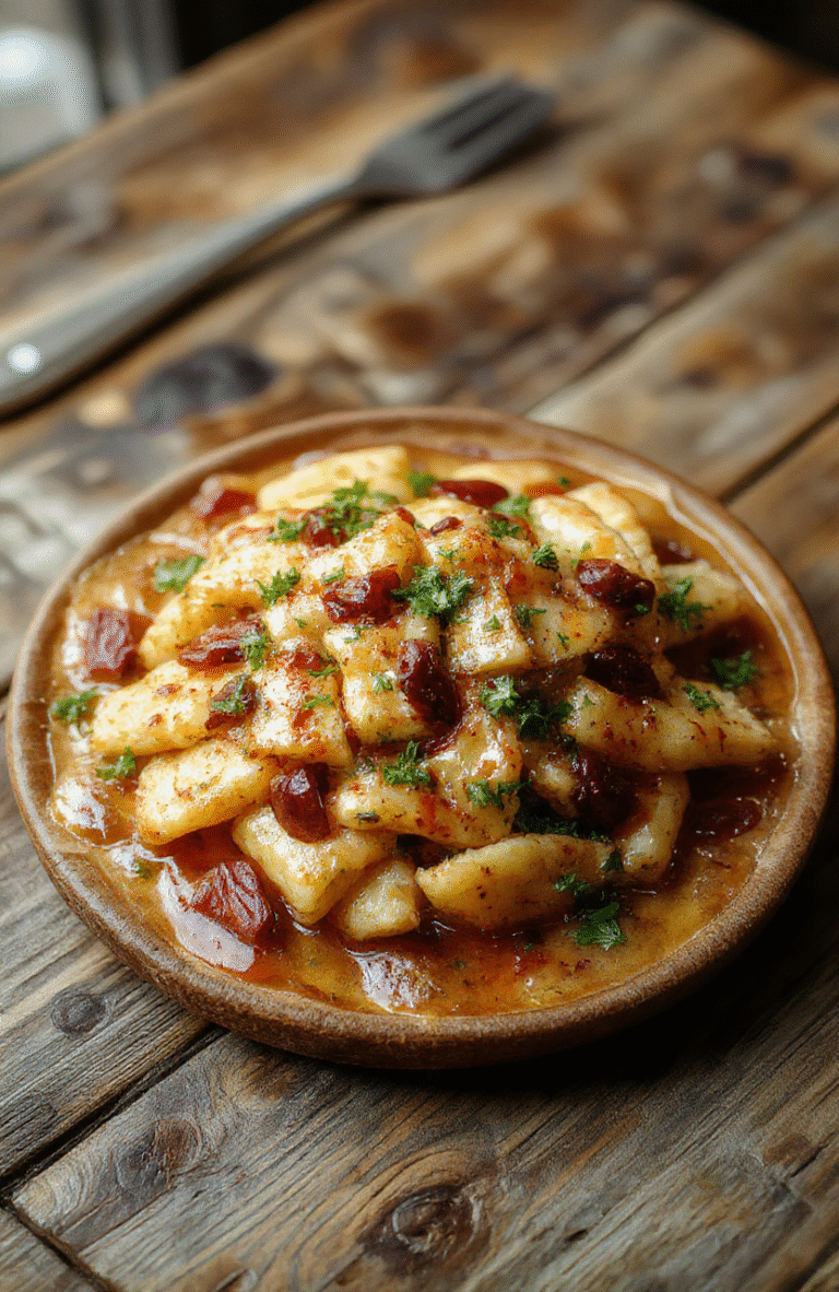Bunter gebratener Reis mit Ei und Gemüse, serviert auf einem weißen Teller, mit Knusprigem Ei, grünen Erbsen, roten Paprikastreifen und Frühlingszwiebeln, appetitlich angerichtet in natürlichem Licht