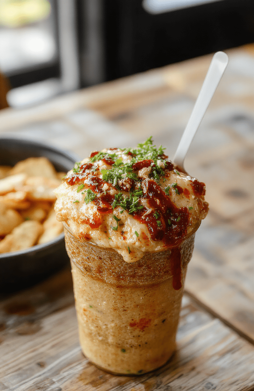 Bunte gefüllte Paprika auf einem Teller, gefüllt mit Reis, Feta-Käse und frischen Kräutern, angenehm cremige Textur, lebendige Farben, schlicht angerichtet, Hintergrund in warmen Tönen