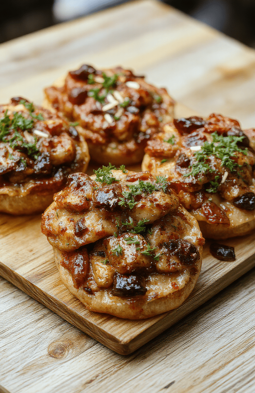 Bunte Linsenbällchen in einer cremigen, goldgelben Currysauce auf einem weißen Keramiktablett, umgeben von frischen Kräutern und Gewürzen, die Textur der Bällchen ist samtig, während die Sauce glänzend und cremig wirkt, alles stilvoll angerichtet.