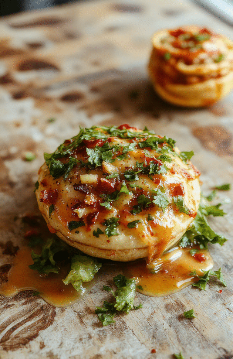 Bunten Knoblauch-Butter-Rindfleisch-Häppchen auf einem weißen Teller, umgeben von goldbraunen, cremigen Kartoffeln. Das Fleisch ist saftig und mit knuspriger Kruste, die Butter und Kräuter verleihen ihm Glanz. Die Kartoffeln sind samtig, mit einem Hauch von Rosmarin, alles stilvoll angerichtet und lädt zum Genießen ein.
