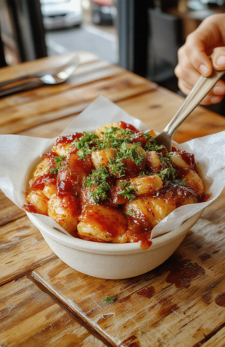 Goldbraune Hackfleisch-Käse-Rolle auf einem weißen Teller, außen knusprig, innen saftig mit geschmolzenem Käse, eleganter Stil, frisch geschnitten