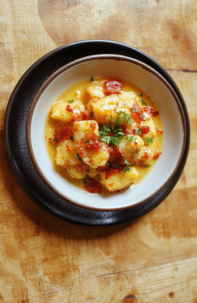 Bunte ausgefallene Kinderriegel‑Plätzchen auf einer weißen Platte, verziert mit bunten Streuseln und glänzendem Zuckerguss, die Textur ist knusprig mit einem schmelzenden Schokokern, schön arrangiert und stilvoll dekoriert.
