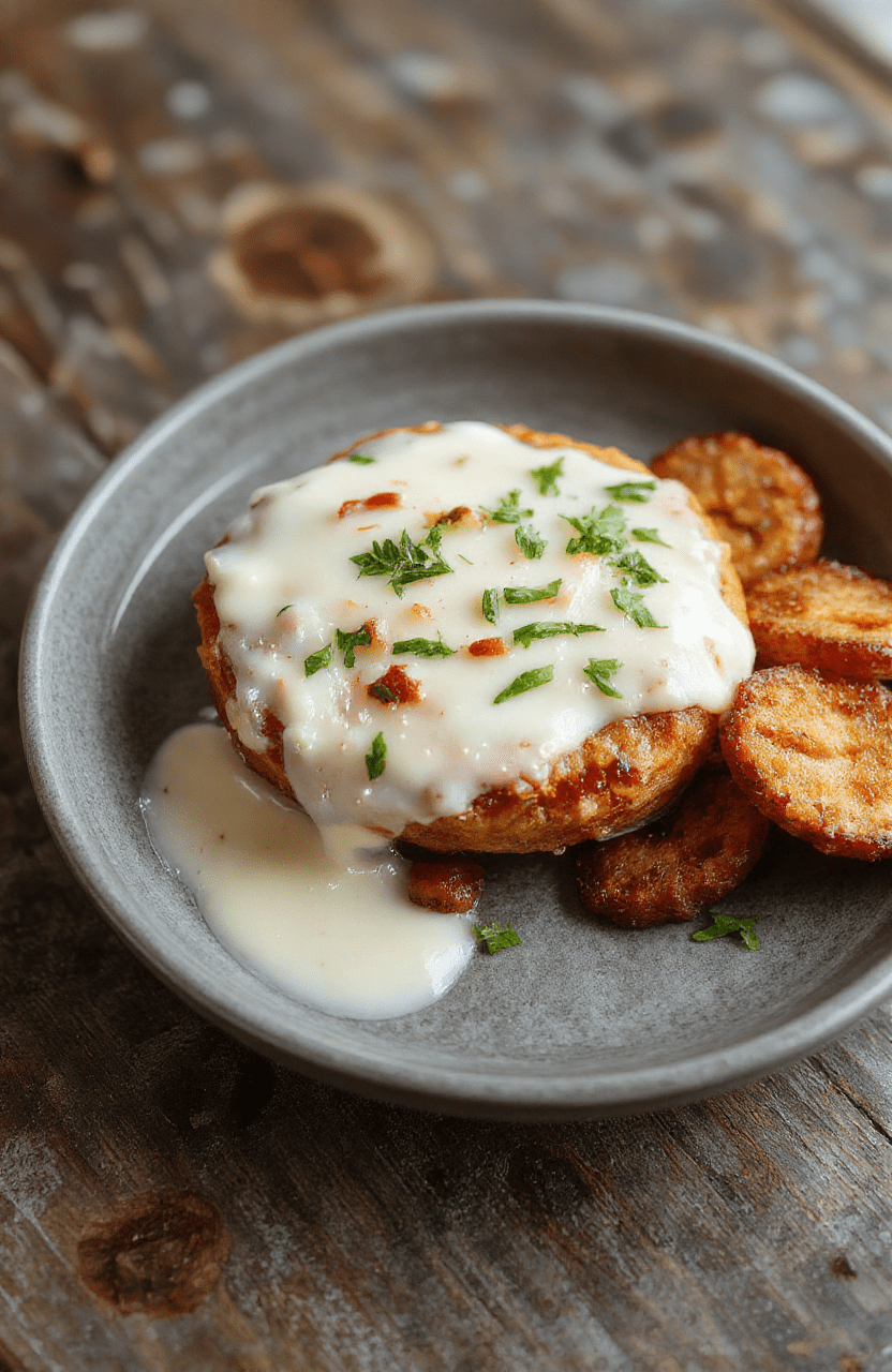 Helles, knuspriges Spritzgebäck mit einer cremigen Schicht aus Eierlikör, hübsch auf einem rustikalen Holzteller serviert, mit Puderzucker bestäubt und im sanften Licht fotografiert