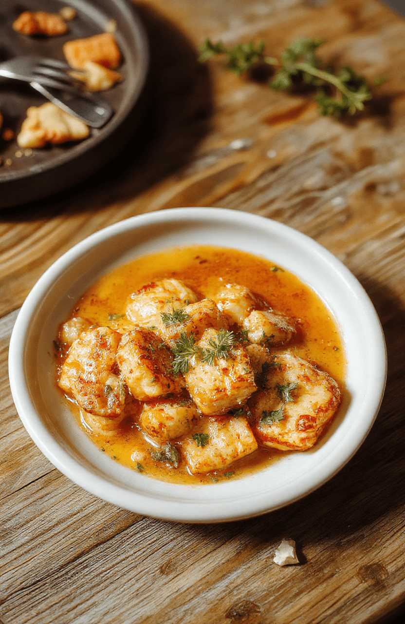 Ein cremiges Spekulatius-Mandarinen-Dessert in einer eleganten Glasschüssel, mit knusprigen Spekulatiusstücken, frischen Mandarinen und einer samtigen Cremeschicht, festlich dekoriert mit Zimtstangen und Puderzucker, in warmem Licht präsentiert.