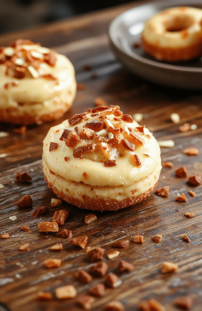 A luscious slice of churro cheesecake with golden-brown churro coating, creamy cheesecake filling, topped with cinnamon sugar and drizzled caramel, arranged on a pristine white plate with a sprinkle of cinnamon, styled simply for an inviting look.