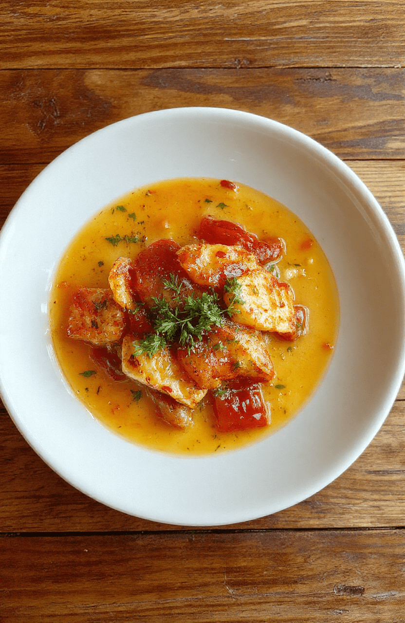 Bunter Teller mit knusprigem Lachsfilet, garniert mit frischem grünen Gemüse, auf einem weißen Teller, leuchtende Farben, knusprige Textur, ansprechend präsentiert