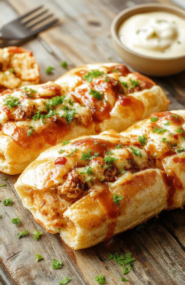 A vibrant plate of keto Philly cheesesteak rolls featuring golden-brown, crispy edges, sliced open to reveal tender beef, melted cheese, and sautéed peppers inside, all neatly arranged on a rustic wooden board with a side of fresh greens and a drizzle of sauce, styled simply to highlight the textures and rich colors.