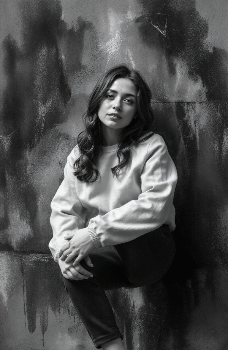 Buntes Frucht-Dessert in Waffelbecher mit frischen Beeren, Kiwi, Mango und Joghurt, serviert auf einem hellen Holztisch, sommerlich, einladend, fröhlich.