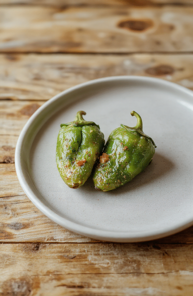 Bunte Paprikaschoten in Rot, Gelb und Grün, gefüllt mit saftigem Hackfleisch und Käse, auf einem Holztablett angerichtet, mit frischen Kräutern garniert, leicht gebräunt und verführerisch präsentieret, vibrant und appetitlich.