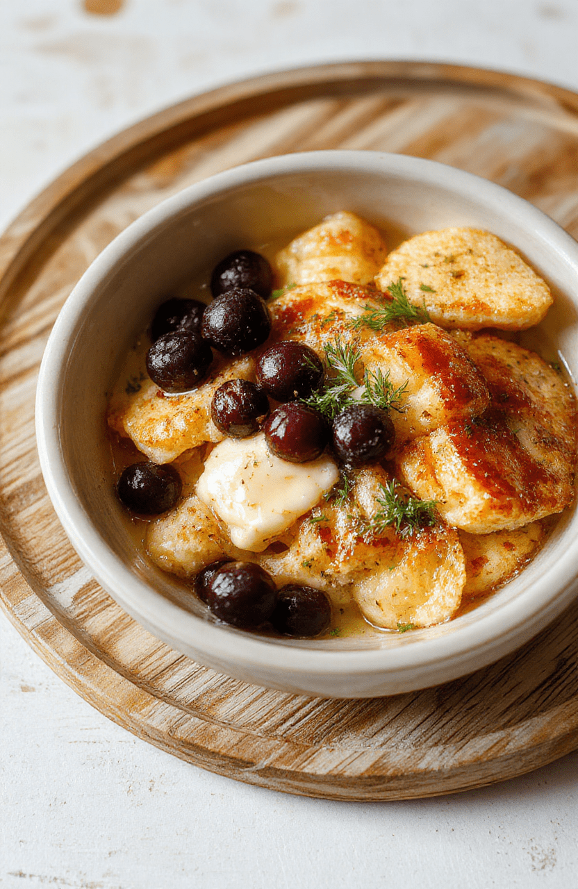 Eine cremige Maulwurfkuchen-Bowl in einer gläsernen Schale auf heller Holzoberfläche. Oben ist sie mit kakaoschmelzender Creme, Kokosraspeln, gehackten Nüssen und Keksbröseln garniert; die Texturen wirken cremig und knusprig zugleich, appetitlich fotografiert.