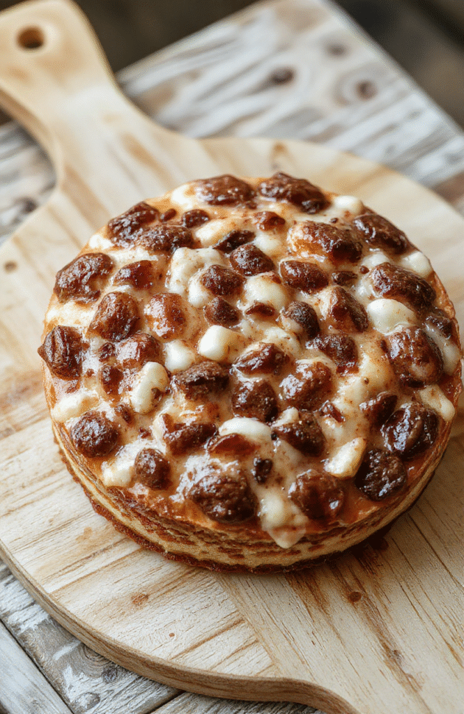 Eine reich verzierte Mozartkugeltorte auf einem weißen Teller. Die Torte hat eine dunkle Schokoladenglasur, sichtbar feine Schichten in der Schnittkante, und wird von zarten Mozartkugeln dekorativ begleitet. Natürliche Beleuchtung, ruhige Hintergrundkulisse, appetitlich und hausgemacht.