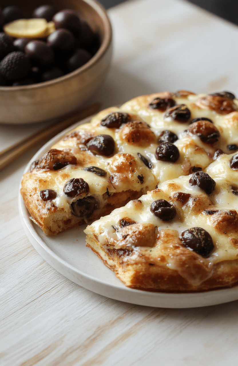 Nahaufnahme von cremigen Blaubeer-Käsekuchen-Proteinbällchen auf einem hellen Holztisch. Die kleinen Kugeln mit samtiger Oberfläche zeigen Blaubeeren im Inneren; natürliche Farben, zarte Glanz, leichte Schatten, casual-Setting.