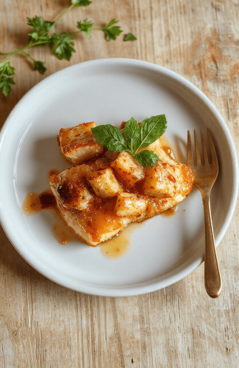 Eine cremige grünliche Bärlauchsuppe in einer weißen Schale, garniert mit frischen Bärlauchblättern, daneben knusprige Croutons auf hellem Holztisch; natürliche Beleuchtung, Nahaufnahme, Textur der Sahne sichtbar, warme, einladende Atmosphäre.